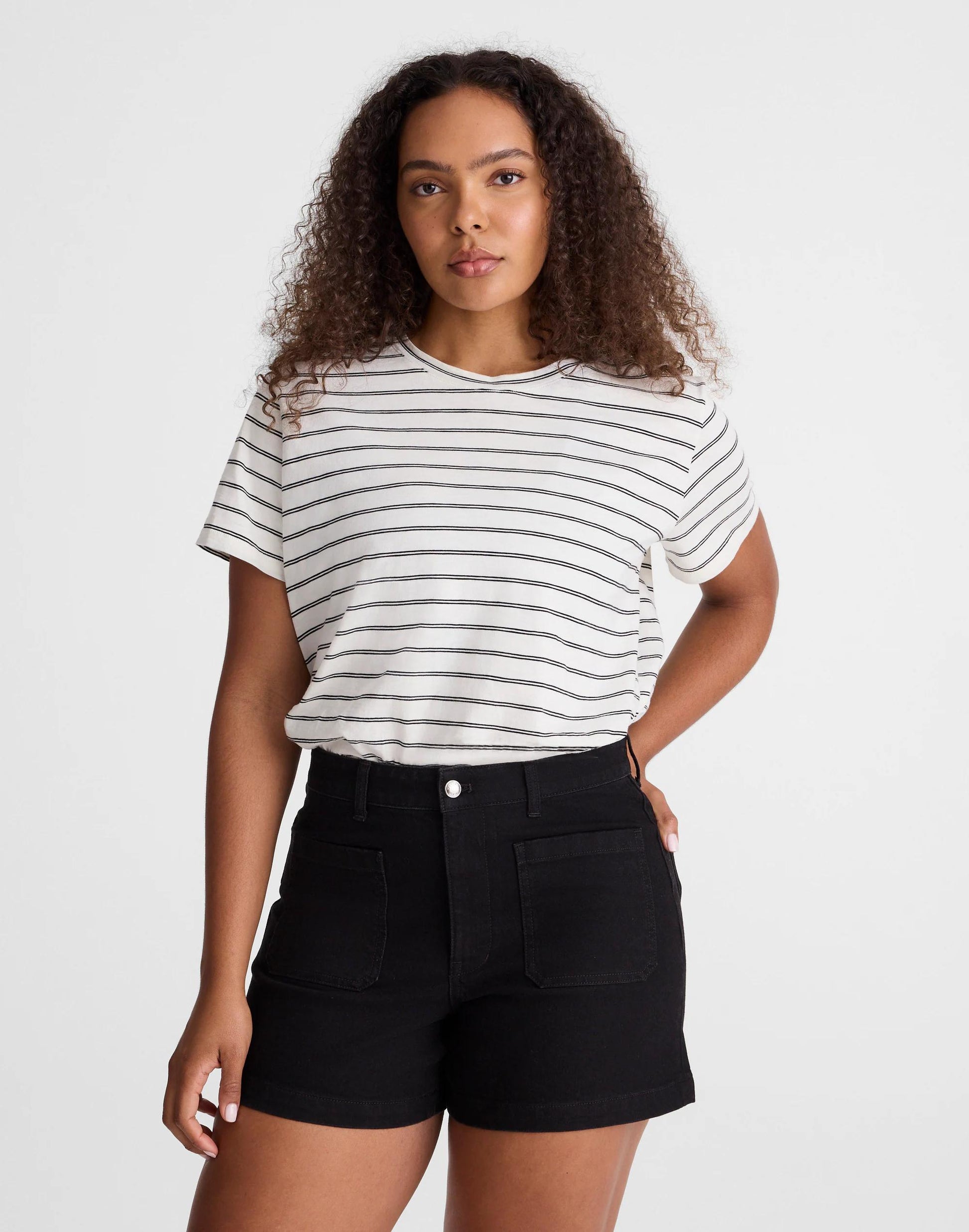 Madewell The Curvy Emmy Denim Short