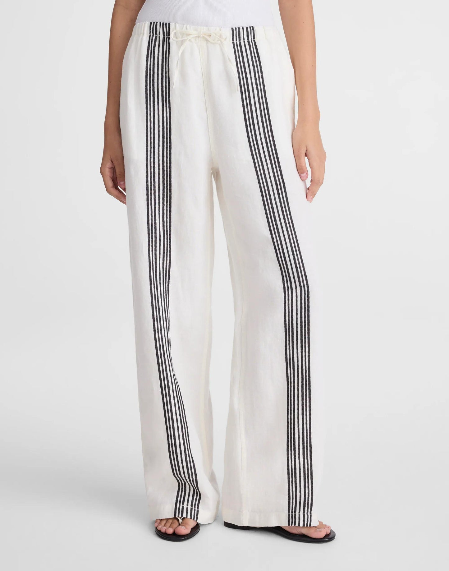 Madewell Pull-On Pants in Linen Blend