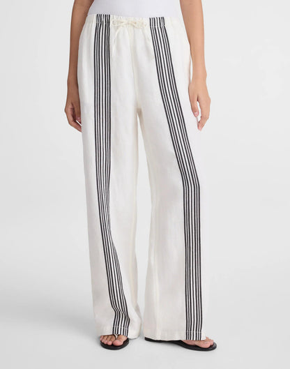 Madewell Pull-On Pants in Linen Blend