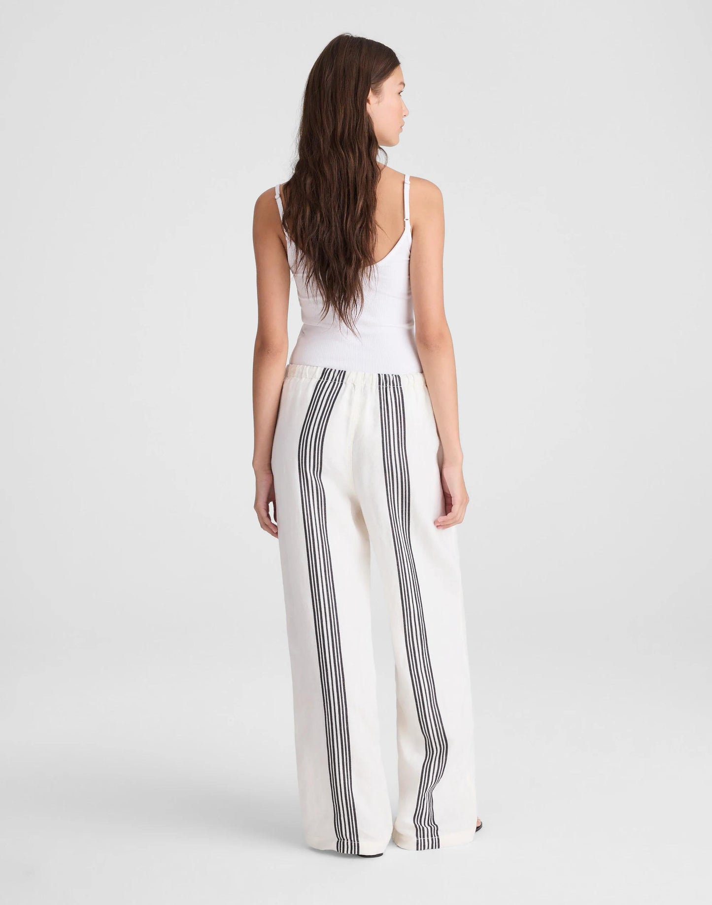 Madewell Pull-On Pants in Linen Blend