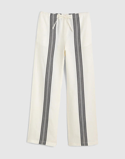 Madewell Pull-On Pants in Linen Blend