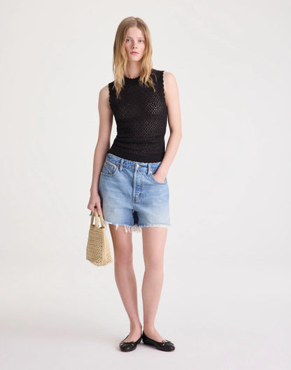 Madewell Pointelle Sleeveless Top