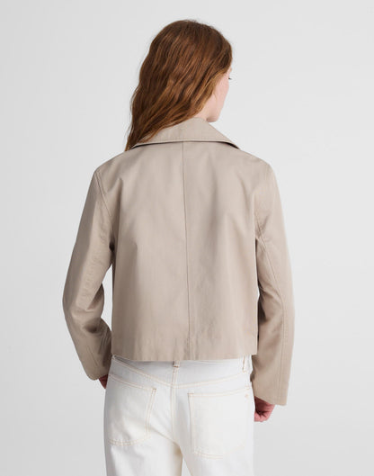 Madewell Cropped Trench Coat