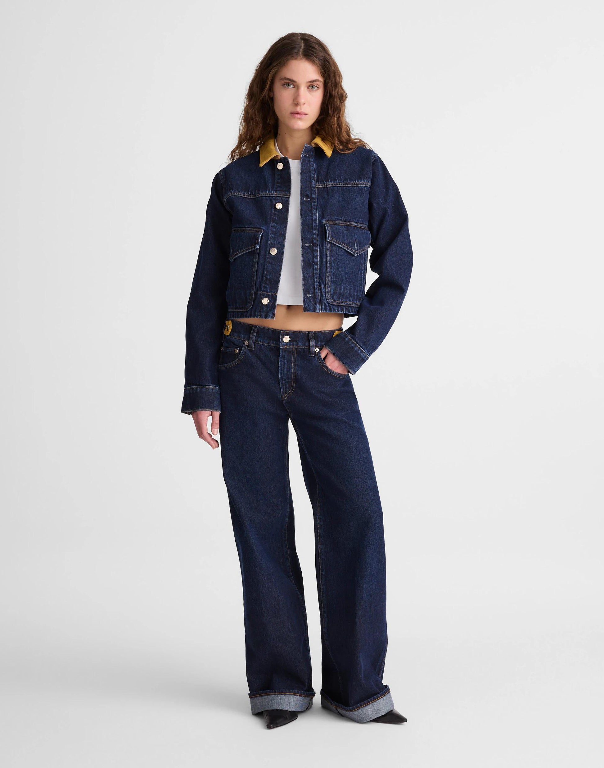 Madewell Madewell x Benjamin Talley Smith The Allerton Denim Jacket in Wells Wash