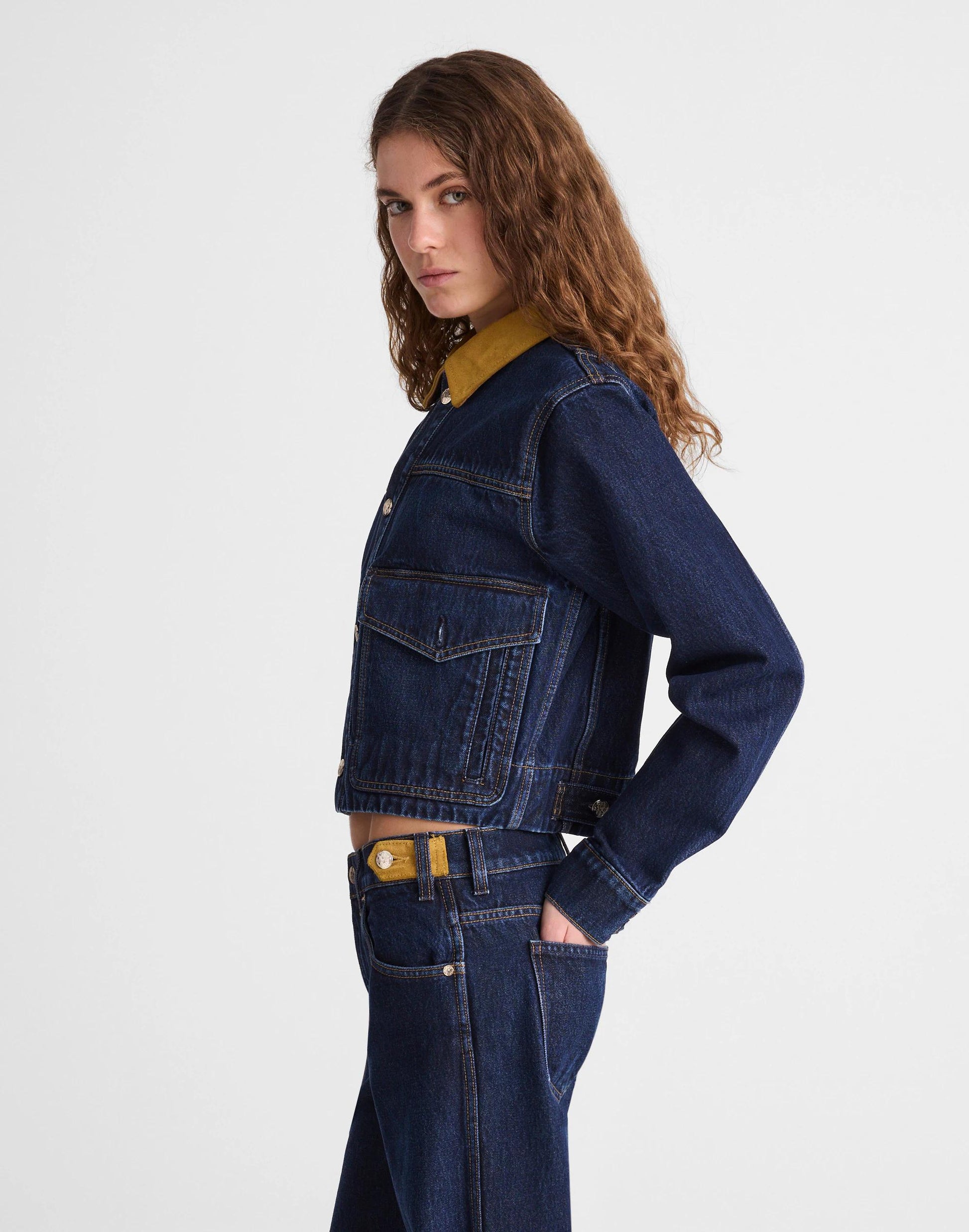Madewell Madewell x Benjamin Talley Smith The Allerton Denim Jacket in Wells Wash