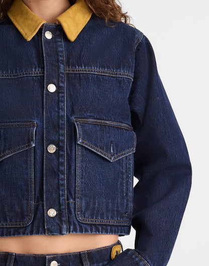 Madewell Madewell x Benjamin Talley Smith The Allerton Denim Jacket in Wells Wash