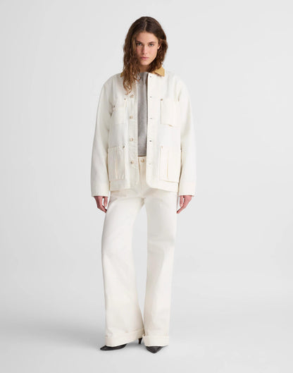 Madewell Madewell x Benjamin Talley Smith The Fairview Barn Jacket in Chalk Wash