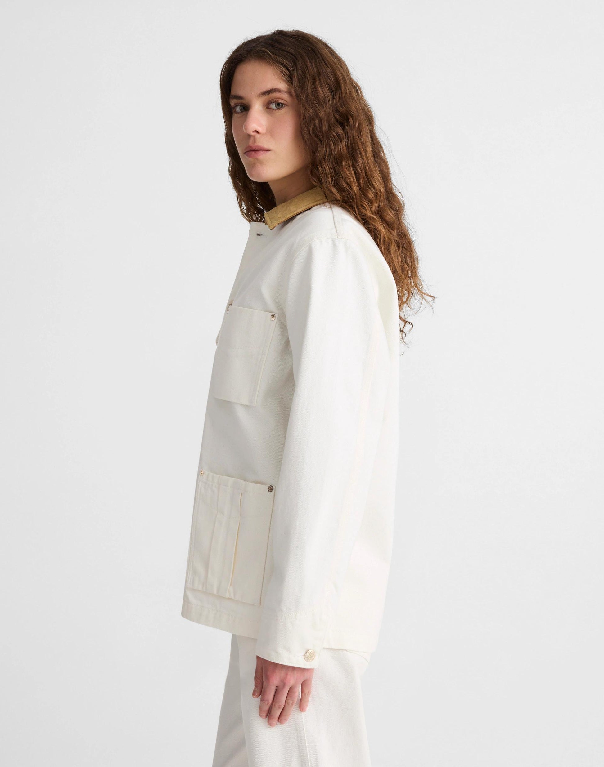 Madewell Madewell x Benjamin Talley Smith The Fairview Barn Jacket in Chalk Wash