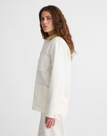 Madewell Madewell x Benjamin Talley Smith The Fairview Barn Jacket in Chalk Wash