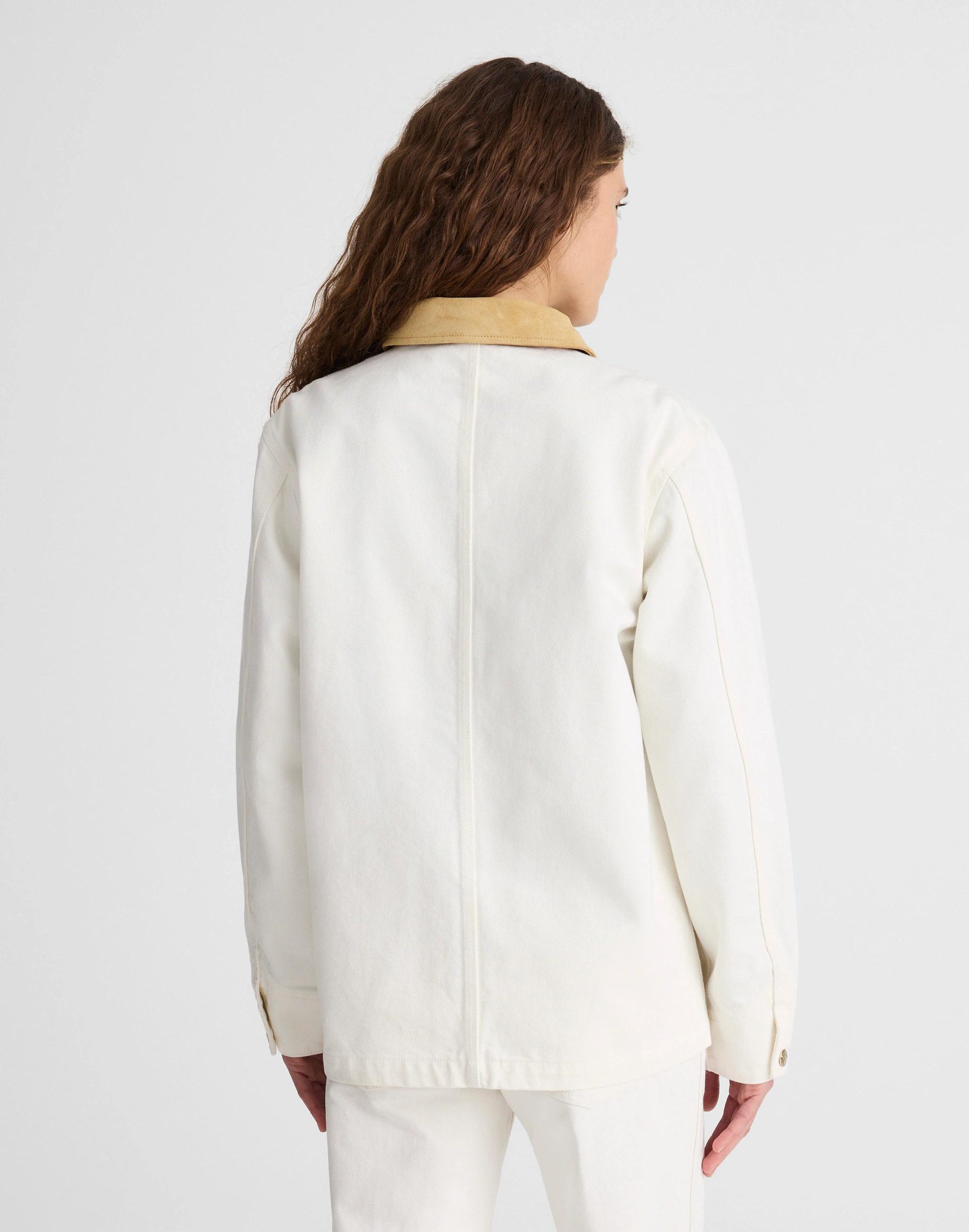 Madewell Madewell x Benjamin Talley Smith The Fairview Barn Jacket in Chalk Wash