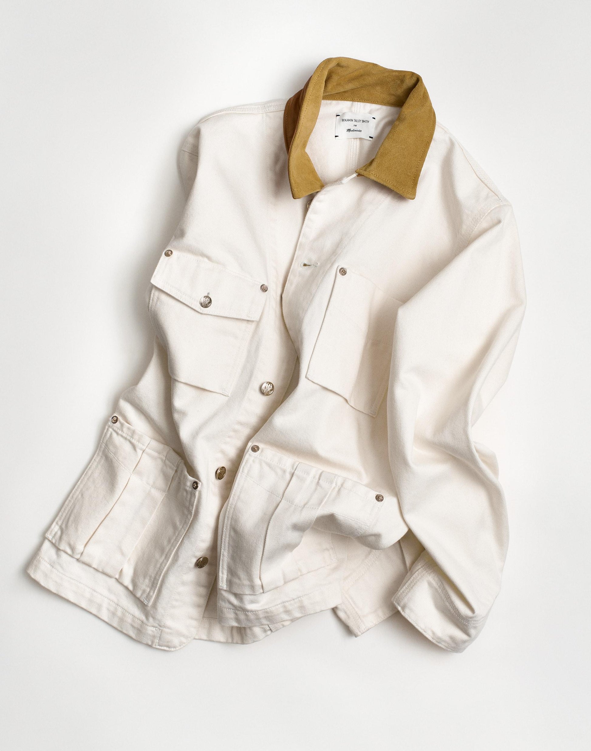 Madewell Madewell x Benjamin Talley Smith The Fairview Barn Jacket in Chalk Wash