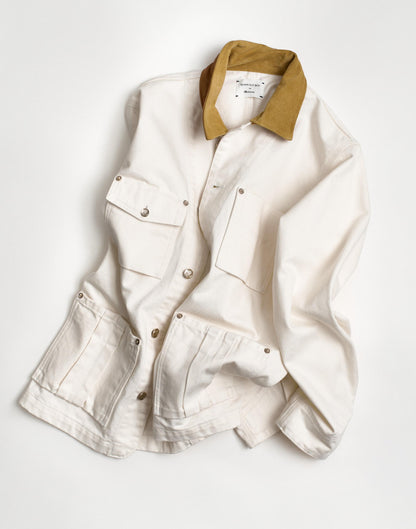 Madewell Madewell x Benjamin Talley Smith The Fairview Barn Jacket in Chalk Wash