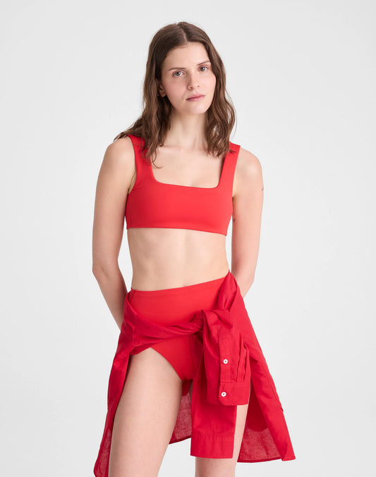 Madewell Left On Friday Streamline Bikini Top
