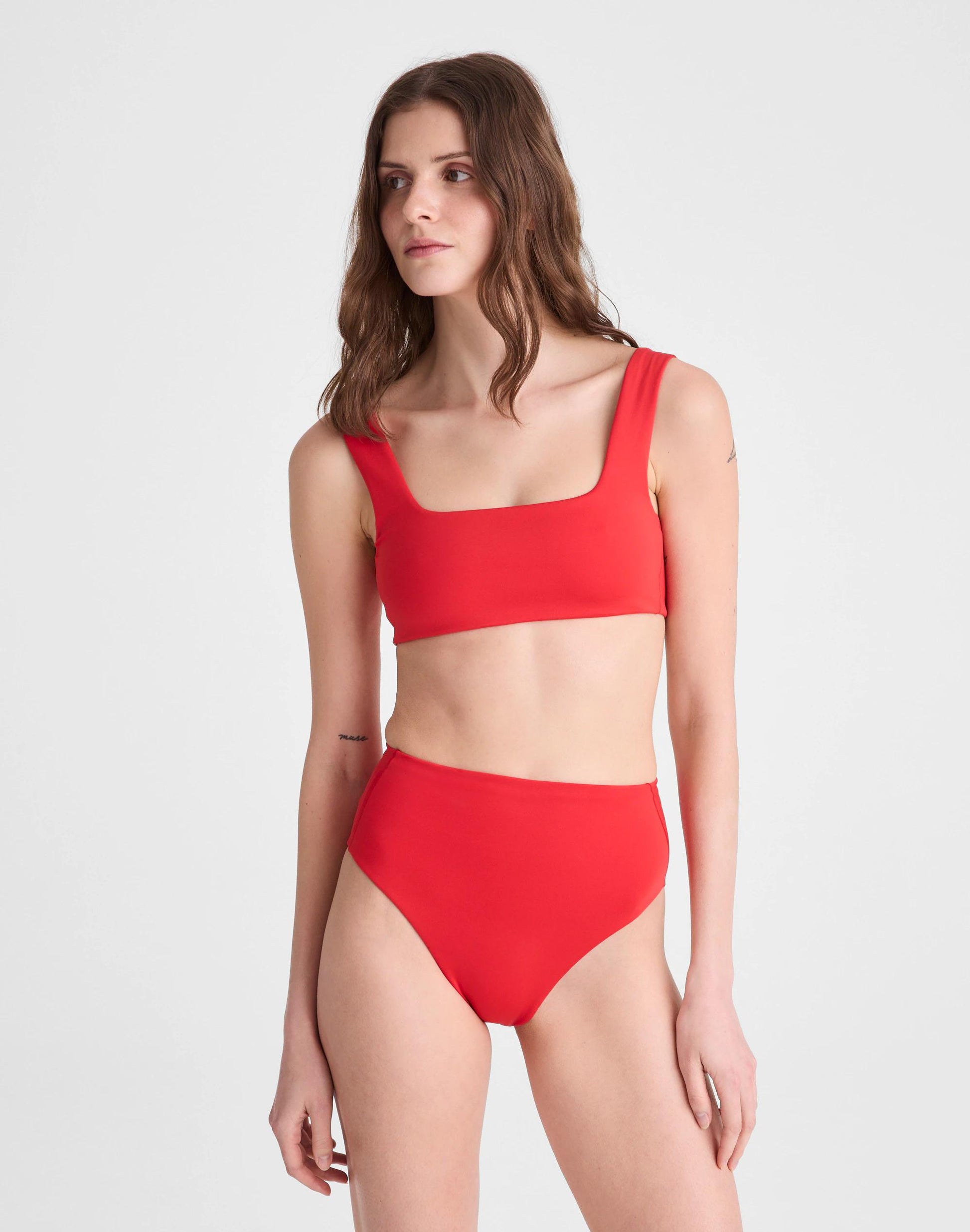 Madewell Left On Friday Hi Hi Bikini Bottom