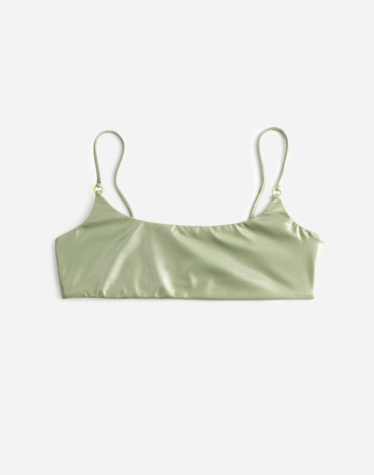 Madewell Jade Swim Hinge Bikini Top