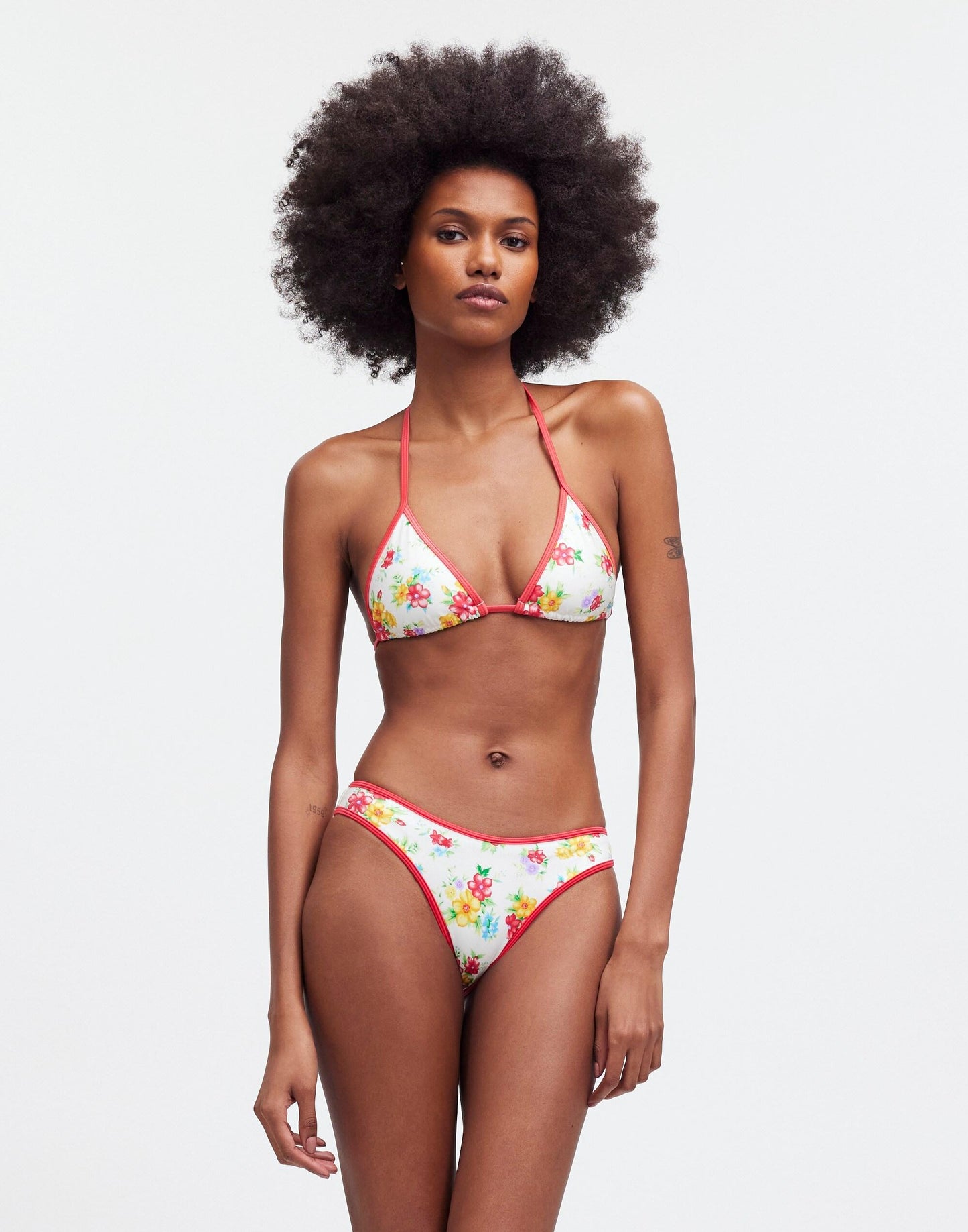 Madewell Frankies Bikinis Dove Classic Bikini Bottom