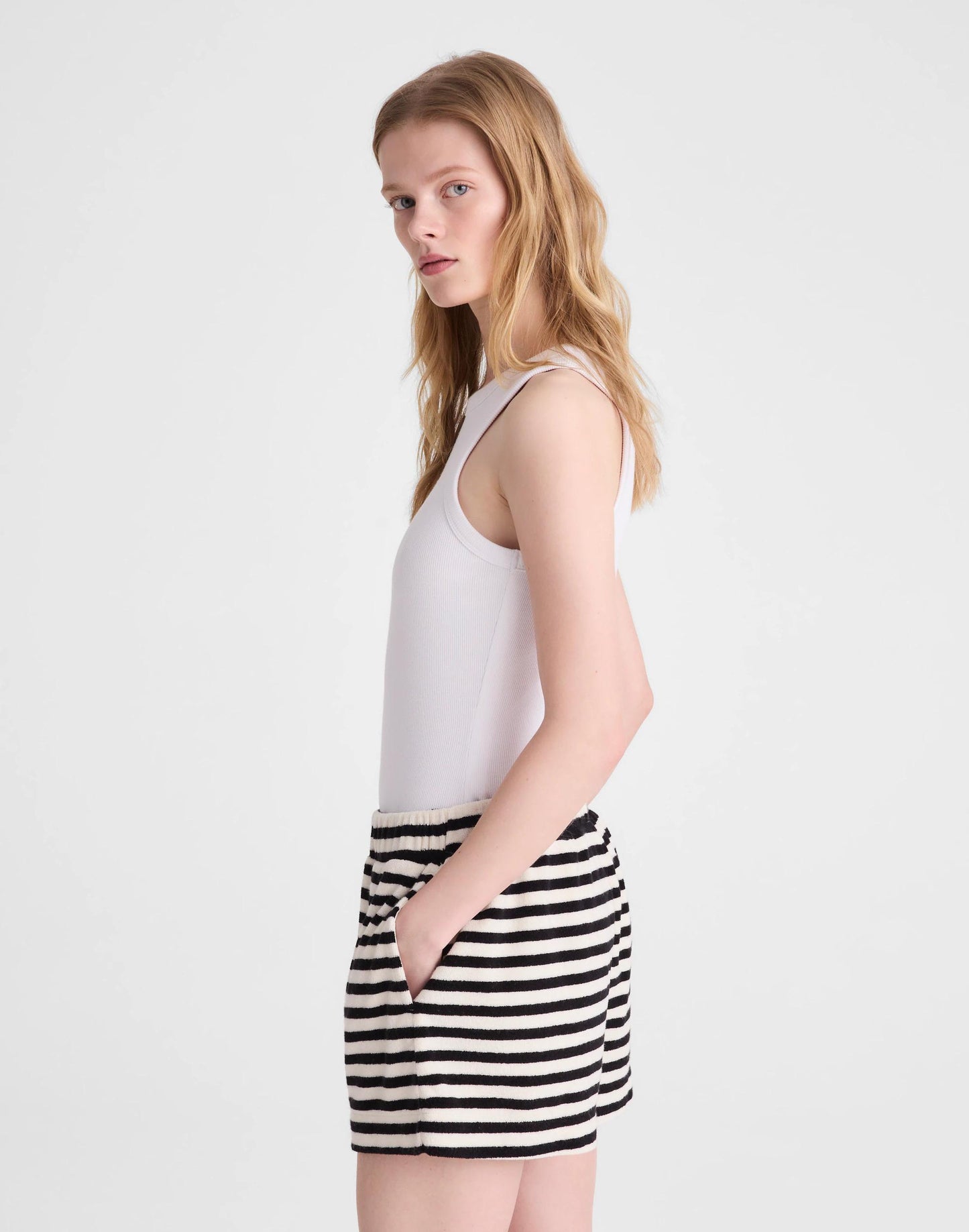 Madewell Pull-On Shorts in Terry