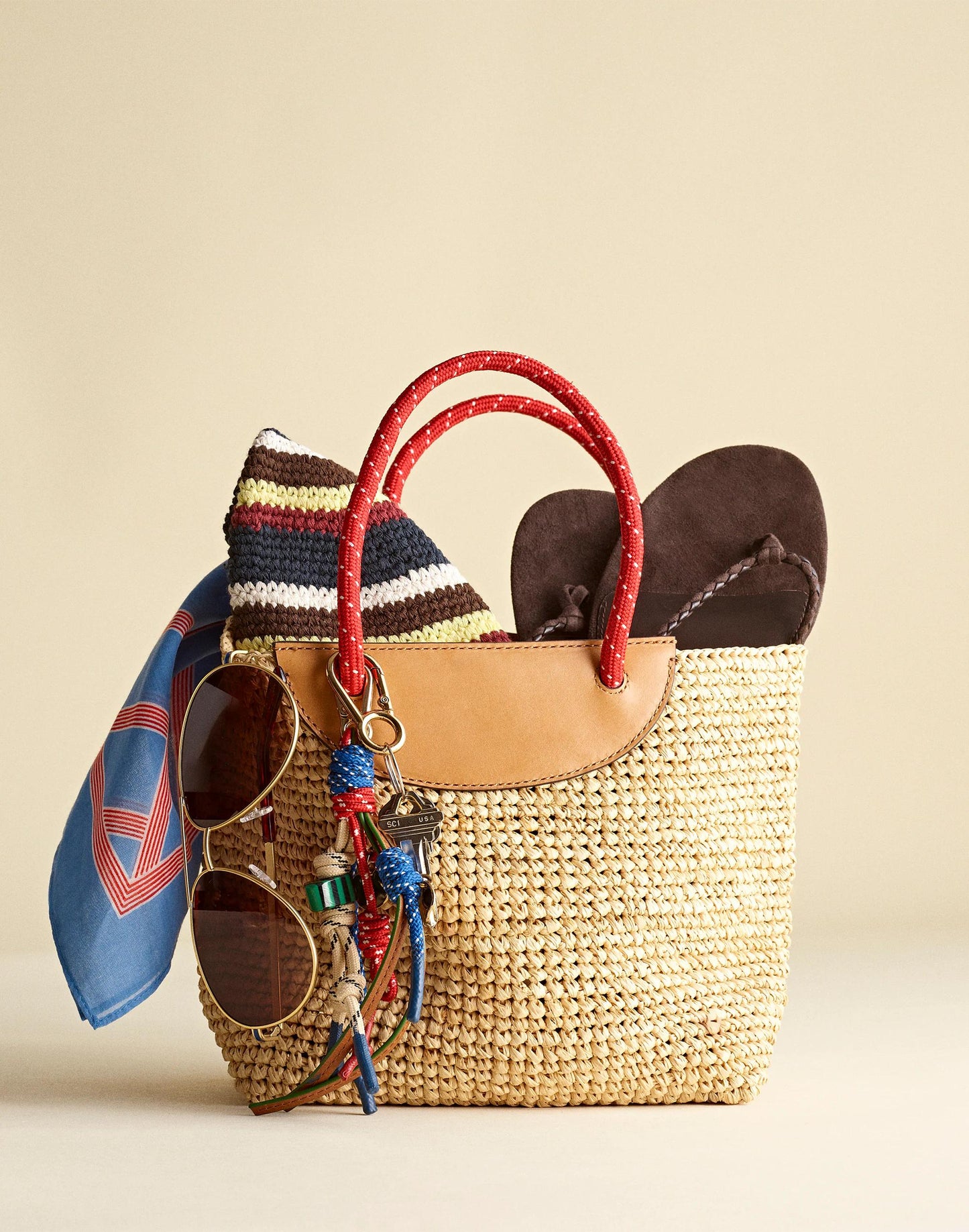 Madewell The Woven Mini Tote