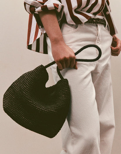 Madewell The Signature Woven Shoulder Bag in Raffia