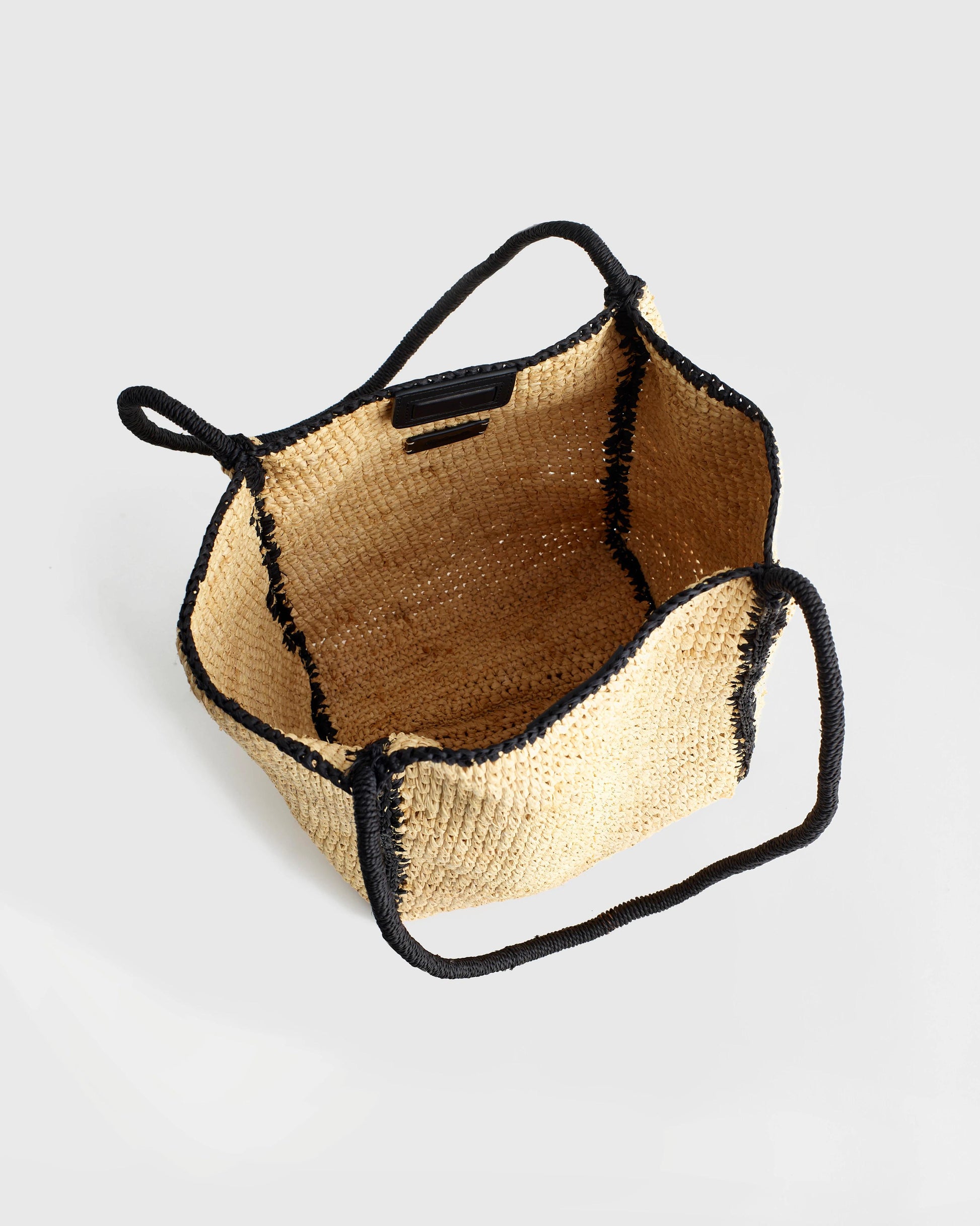 Madewell The Lexington Small Tote in Raffia
