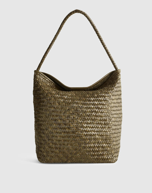 Madewell The Signature Woven Bucket Bag
