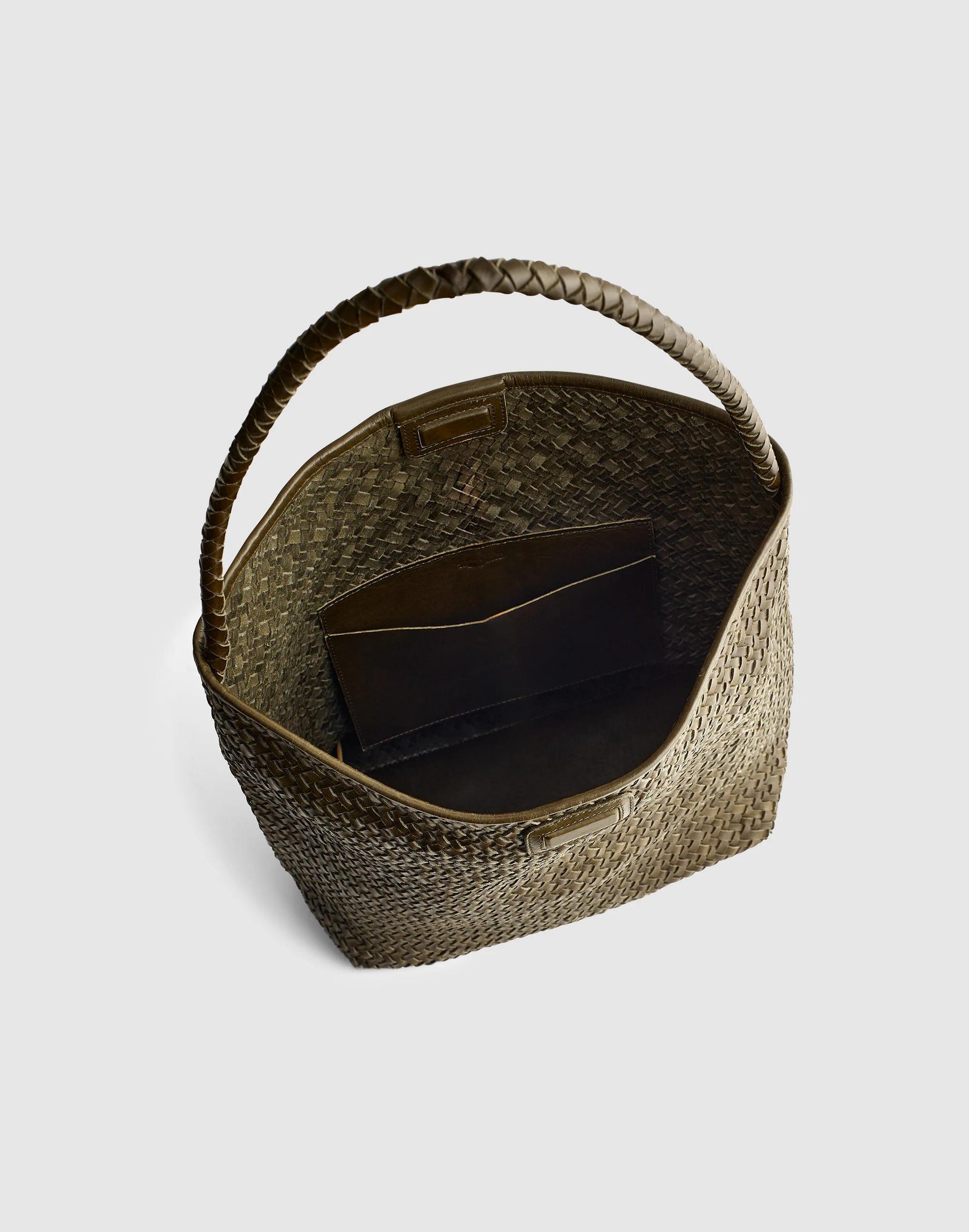 Madewell The Signature Woven Bucket Bag