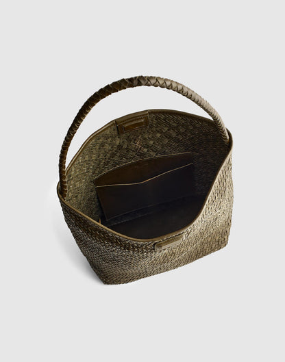 Madewell The Signature Woven Bucket Bag