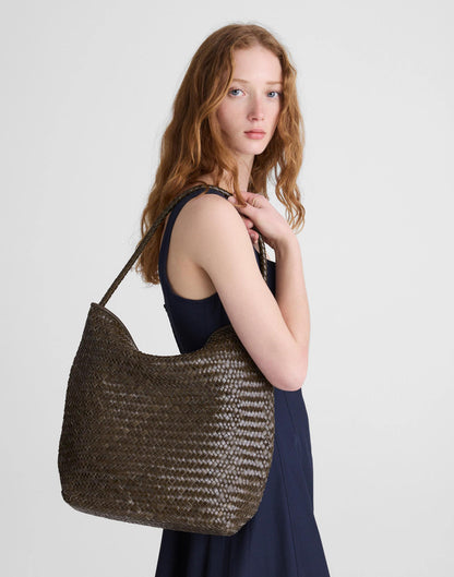 Madewell The Signature Woven Bucket Bag