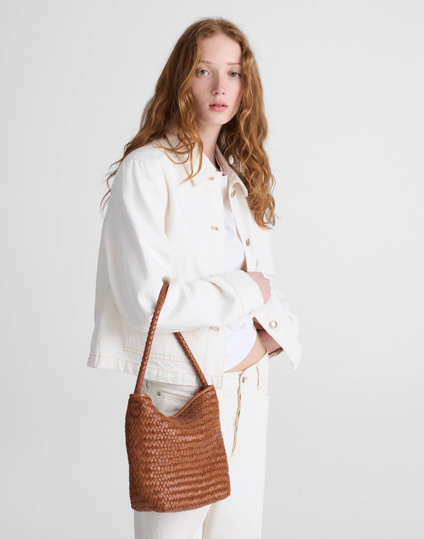 Madewell The Signature Woven Shoulder Bag