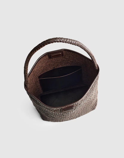 Madewell The Signature Woven Bucket Bag