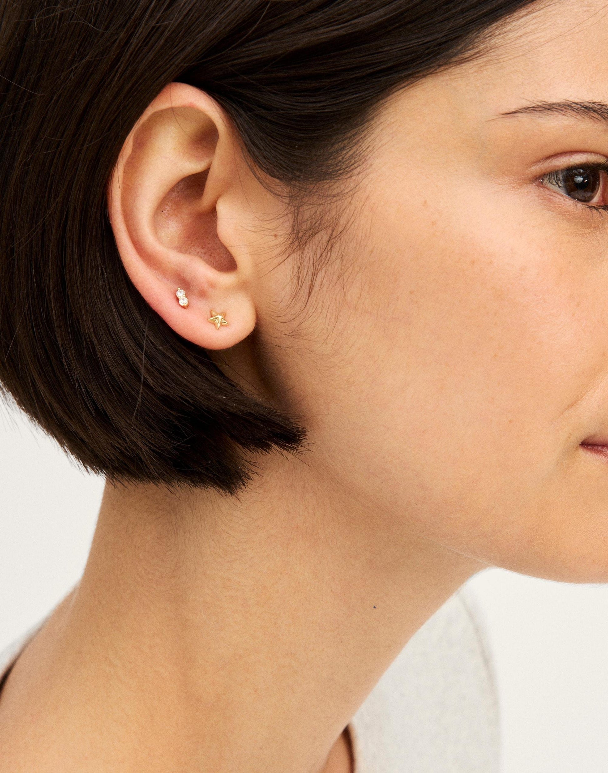 Madewell Star Stud Earring Set