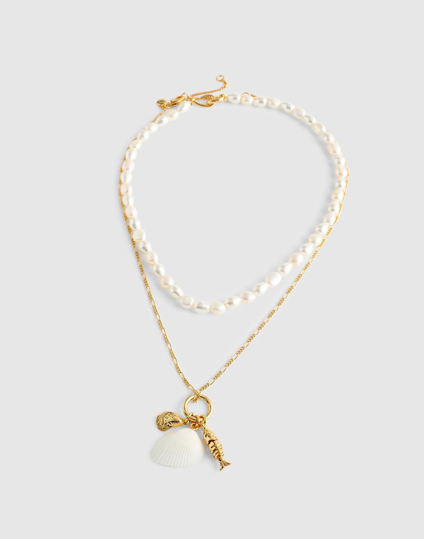 Madewell Madewell x Shopbop Beaded Shell Necklace Set