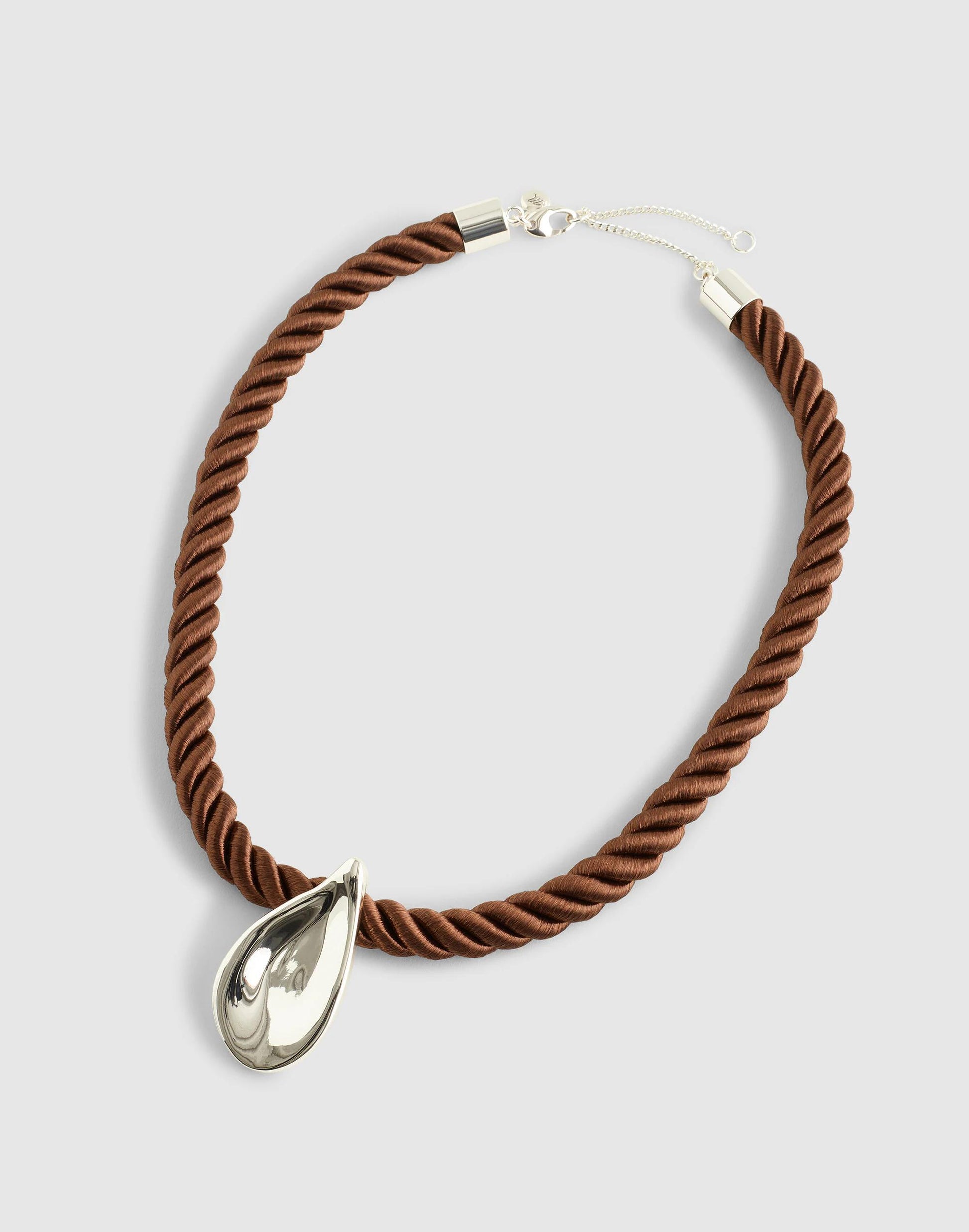 Madewell Droplet Pendant Cord Necklace