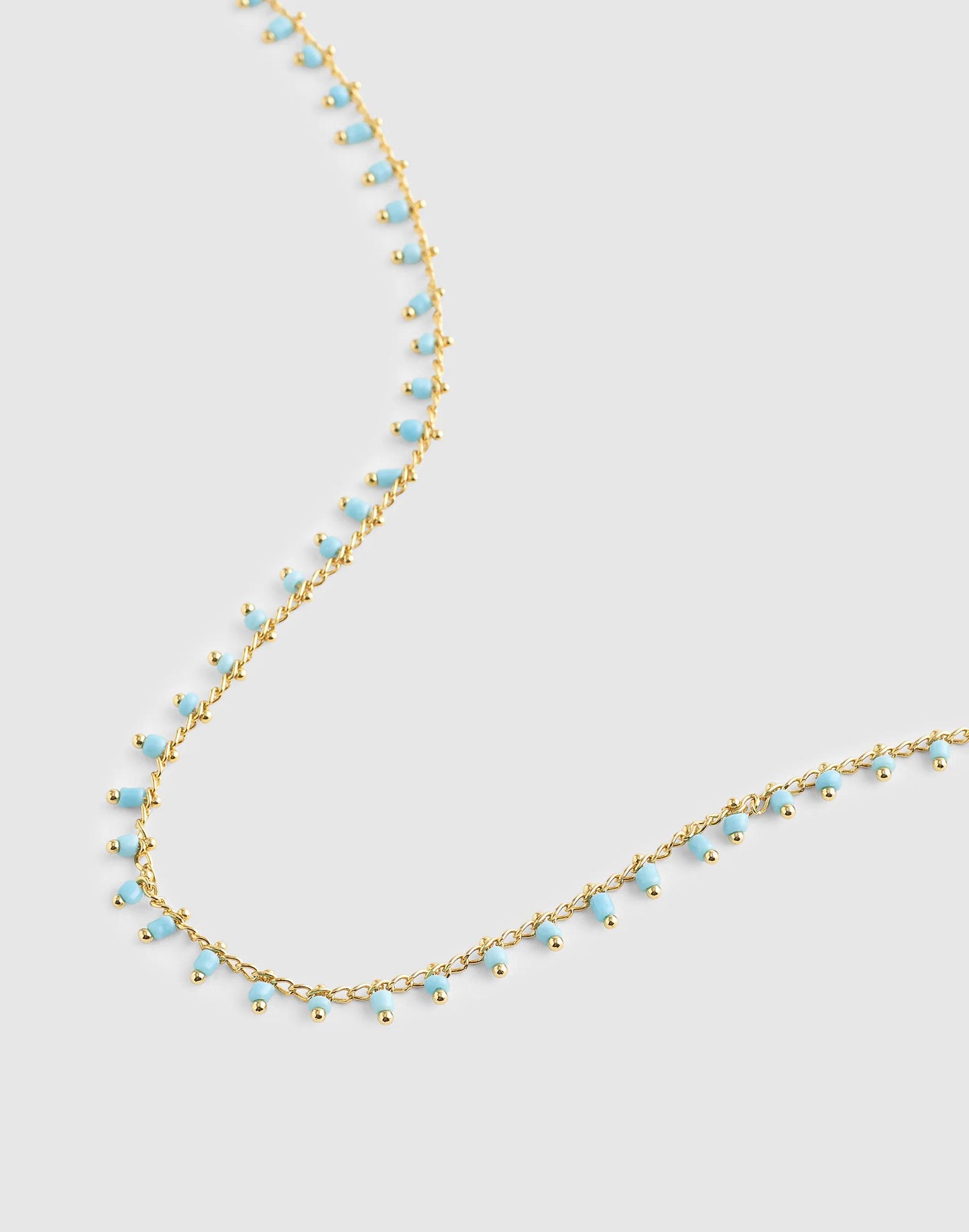 Madewell Enamel Chain Choker Necklace
