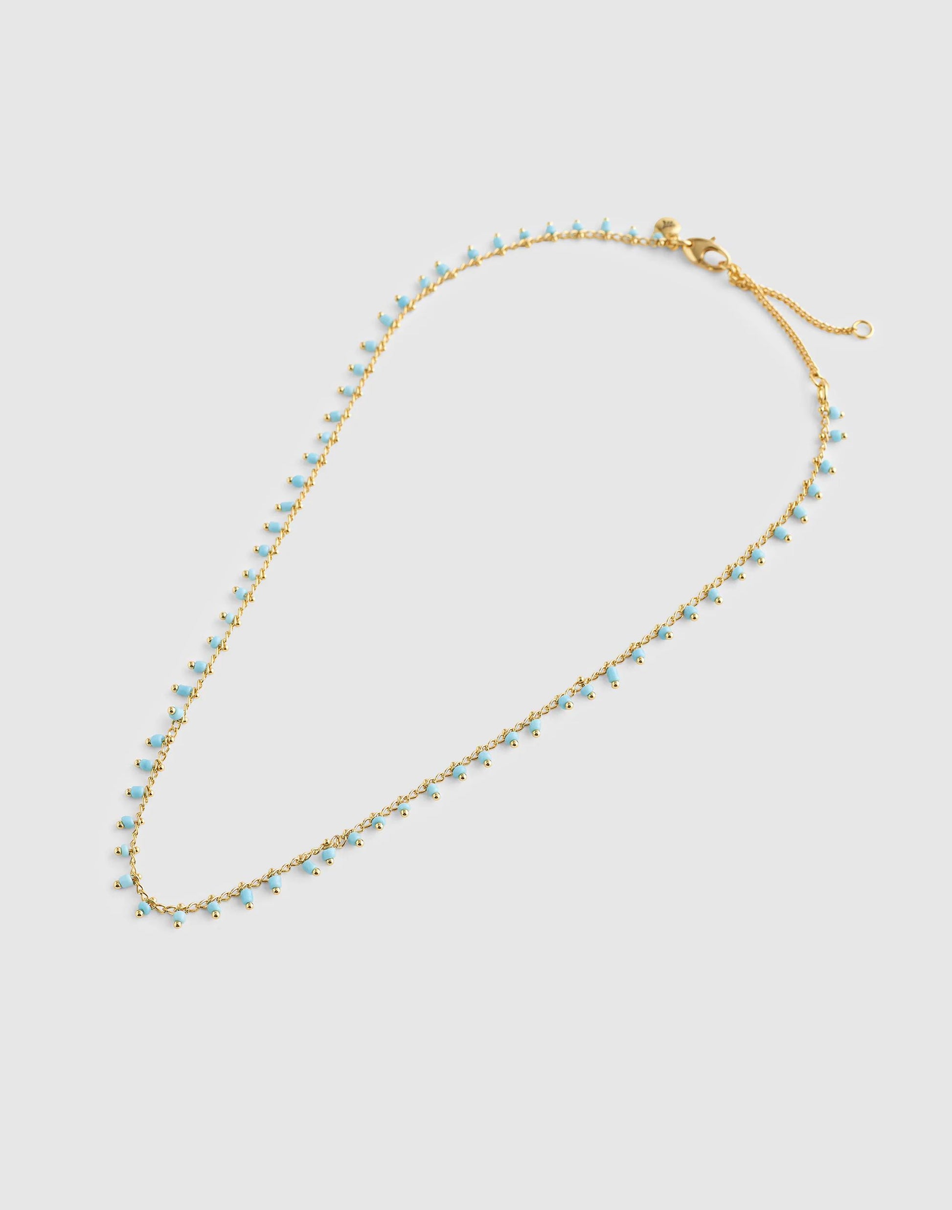 Madewell Enamel Chain Choker Necklace