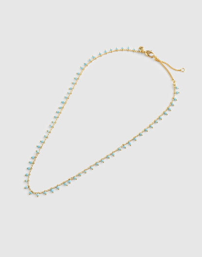 Madewell Enamel Chain Choker Necklace