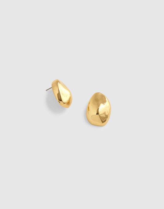 Madewell Sculpted Droplet Statement Stud Earrings