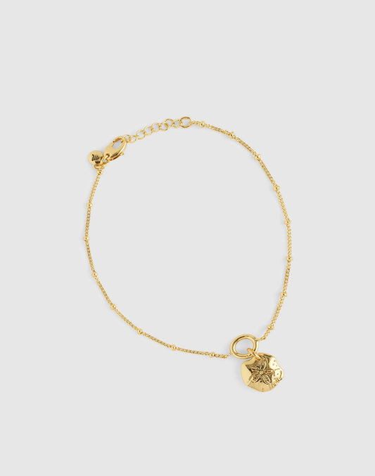 Madewell Sand Dollar Charm Anklet