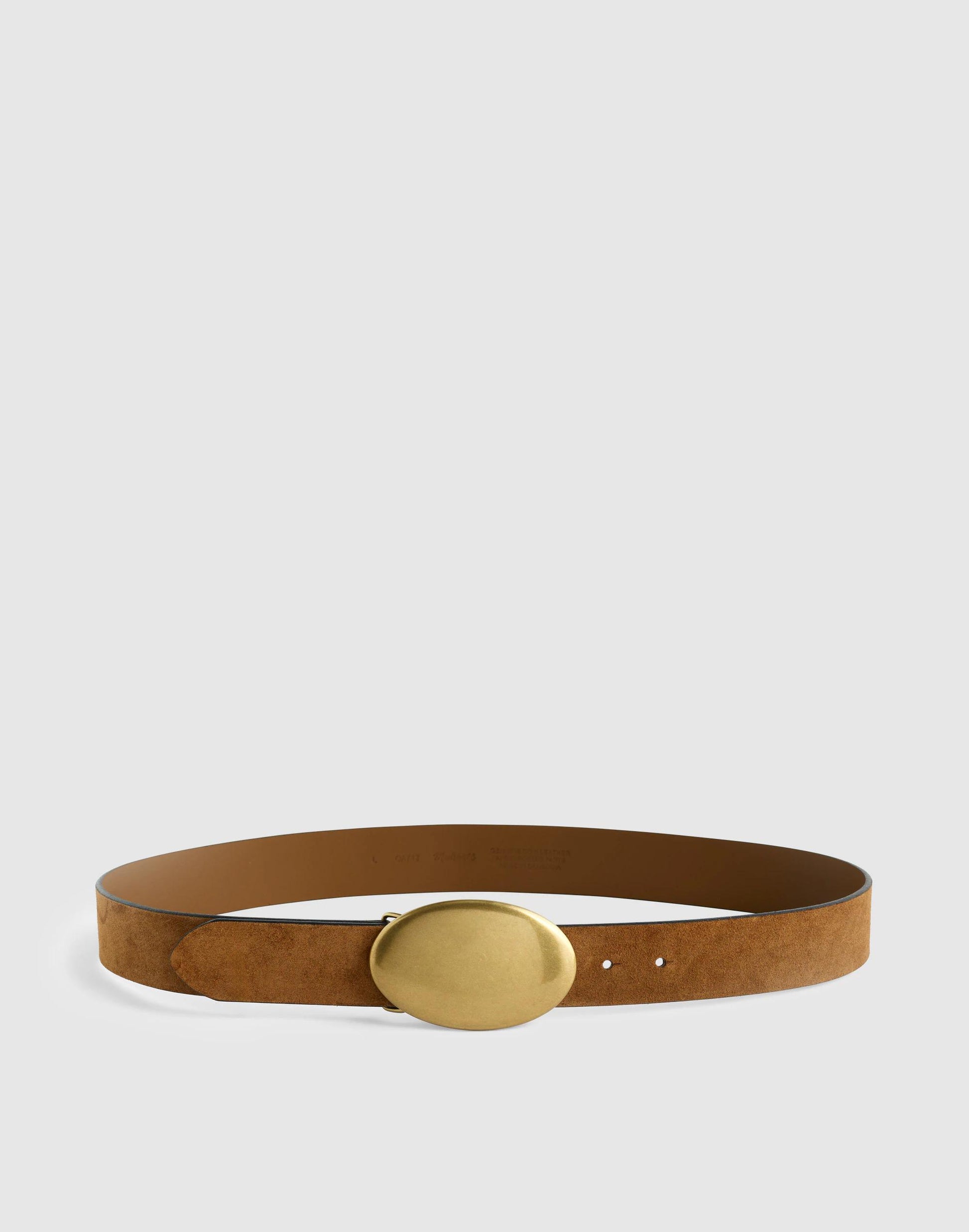 Madewell Oval Plaque-Buckle Belt