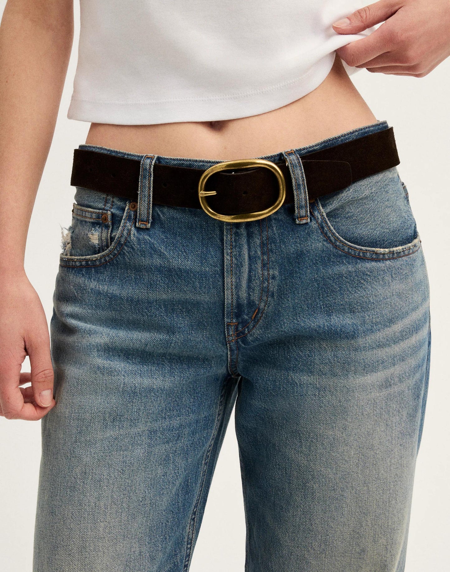 Madewell Oval-Buckle Belt