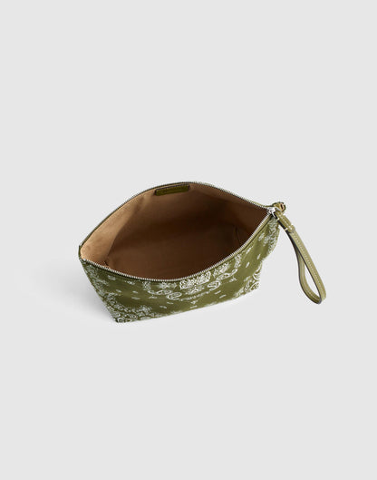 Madewell Bandana-Print Zip Pouch