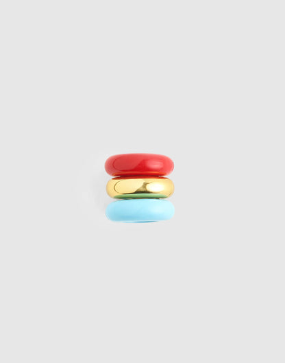 Madewell Donut Bead Clip Set
