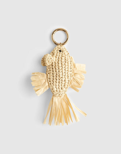 Madewell Crochet Fish Bag Charm