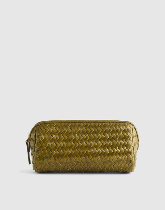 Madewell The Signature Woven Zip Pouch