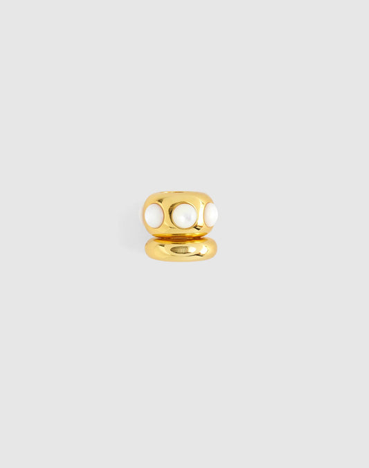 Madewell Cabochon Bead Clip Set