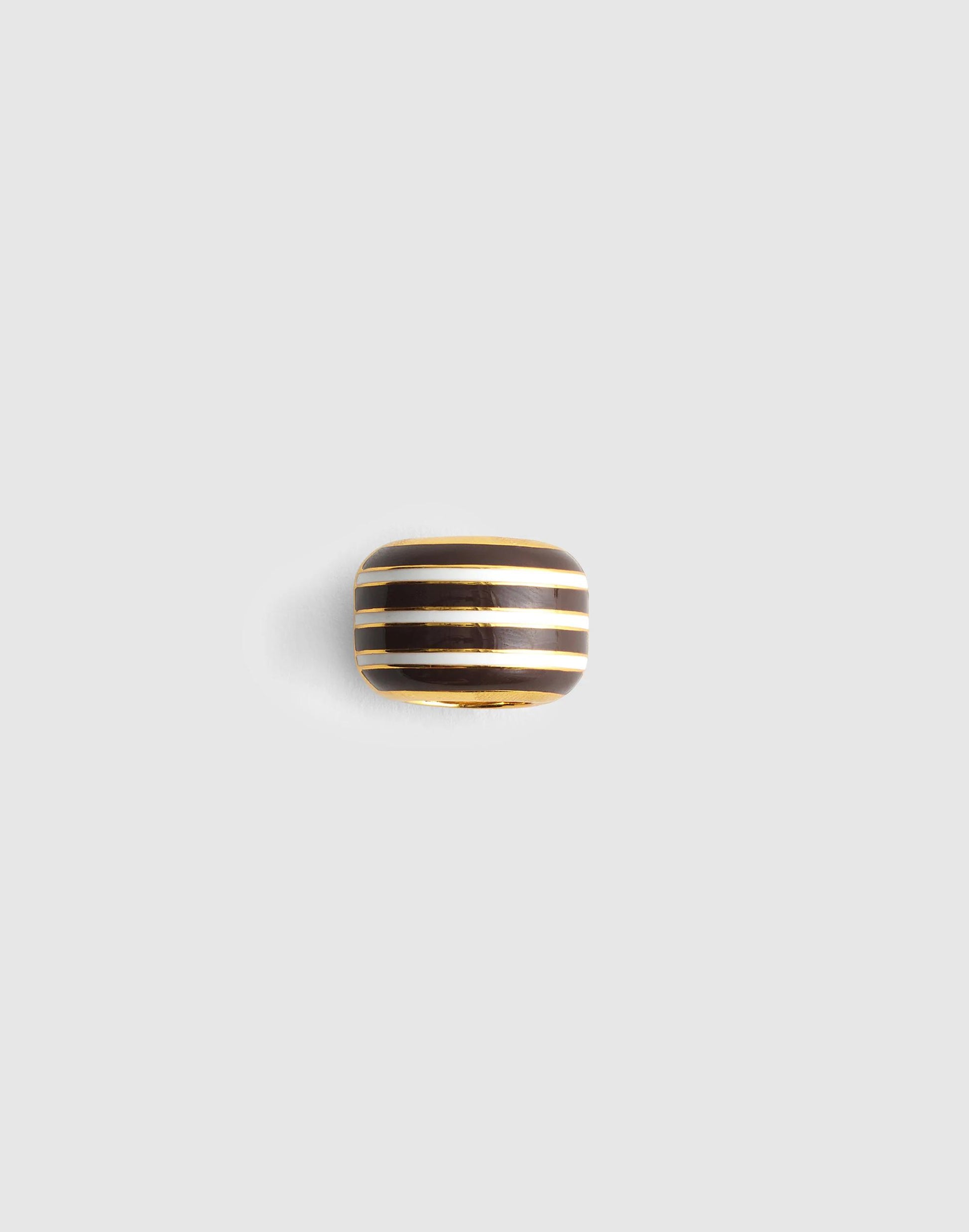 Madewell Striped Enamel Bead Clip