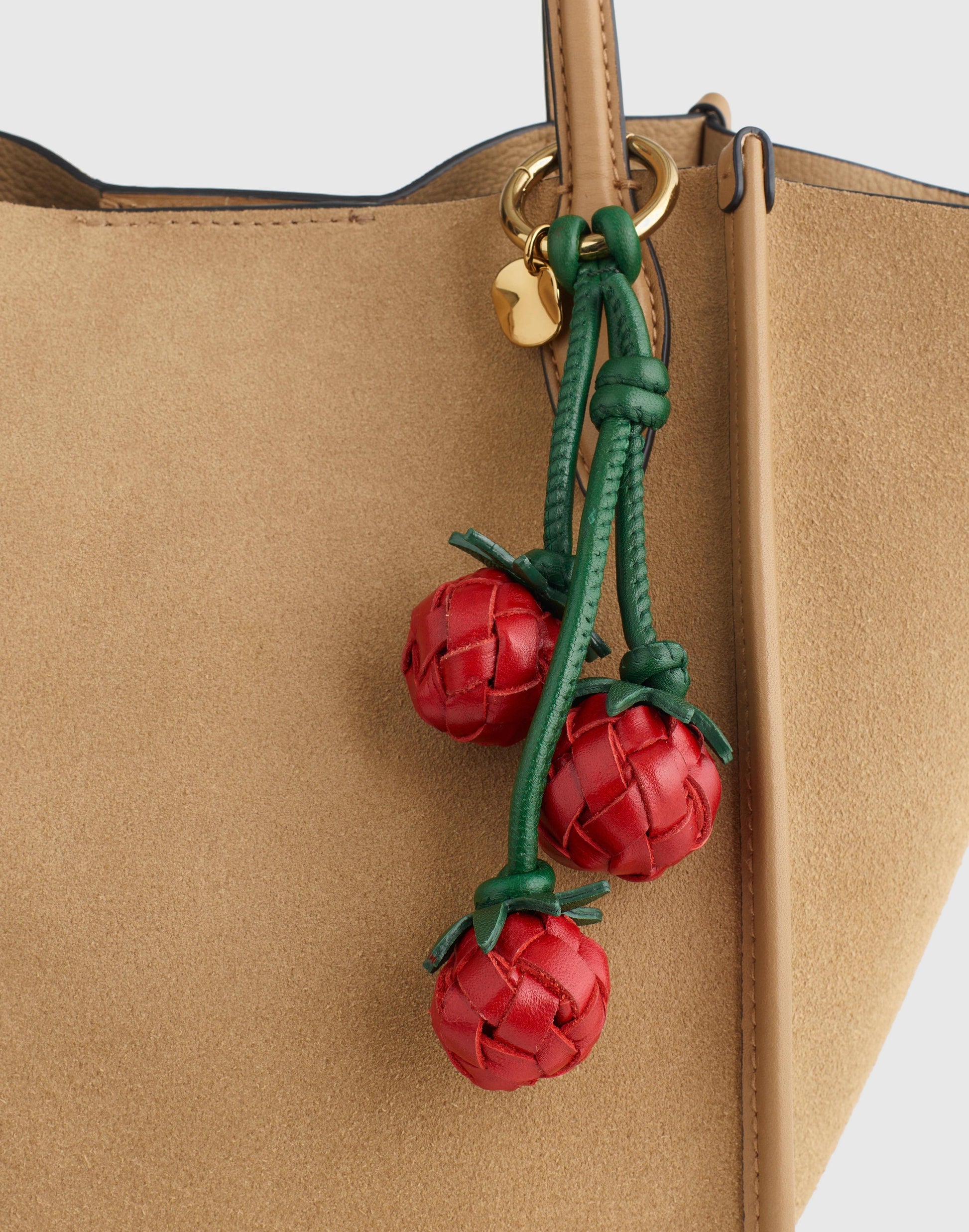 Madewell Woven Tomato Bag Charm