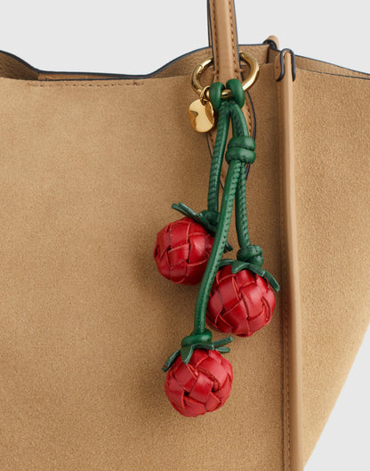 Madewell Woven Tomato Bag Charm