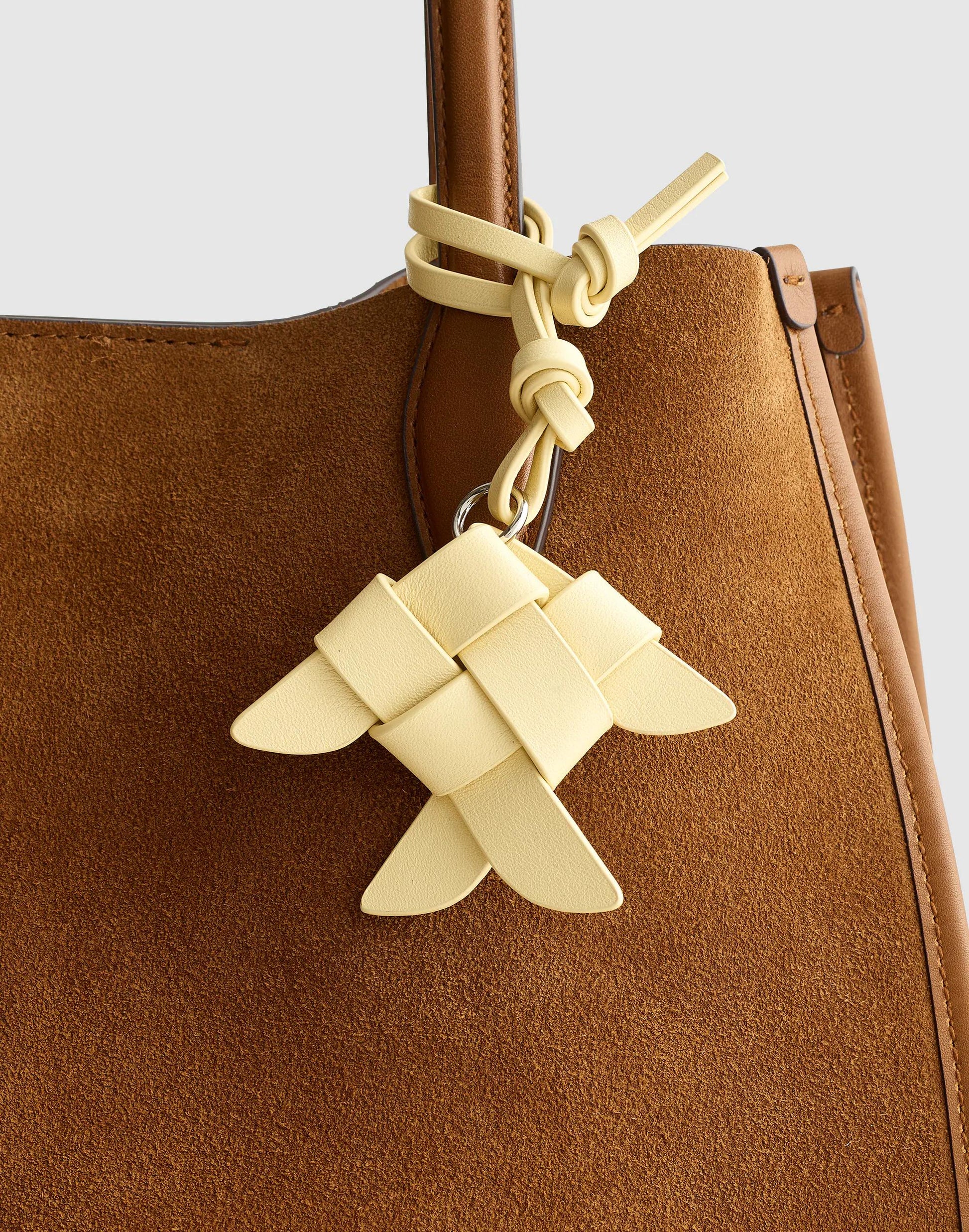 Madewell Woven Fish Bag Charm