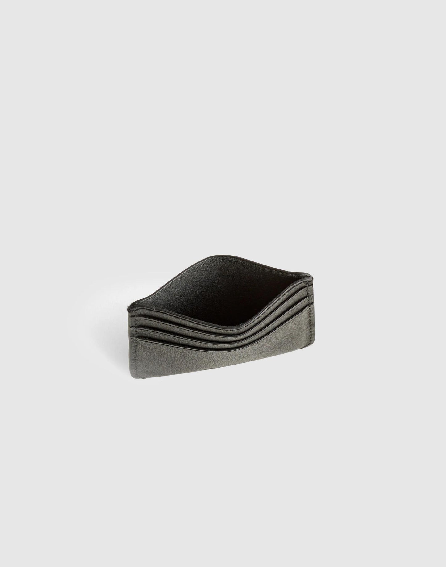 Madewell Curved Card Case in Leather